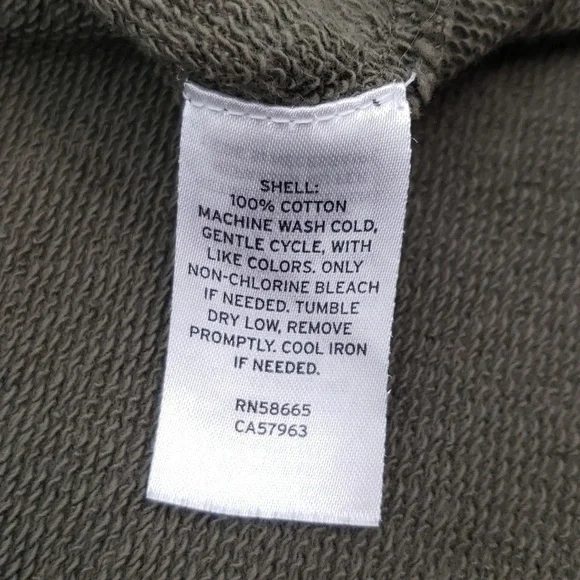 Treasure & Bond Dark Green Button Down Shacket - Picture 9 of 9